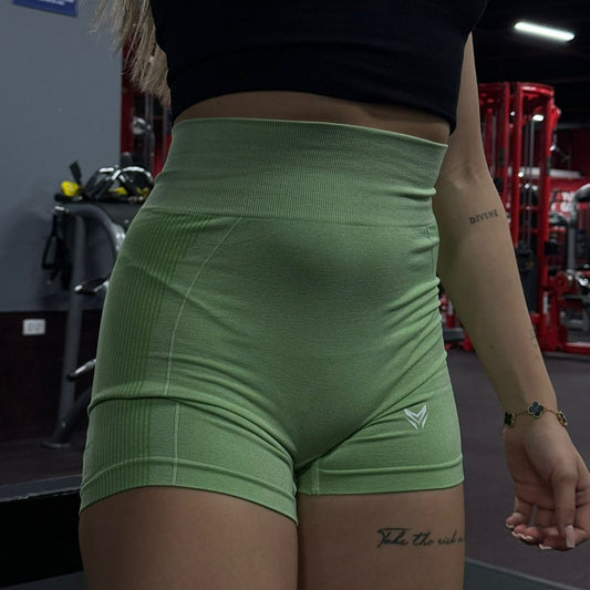 Lime Green Premium Biker Short